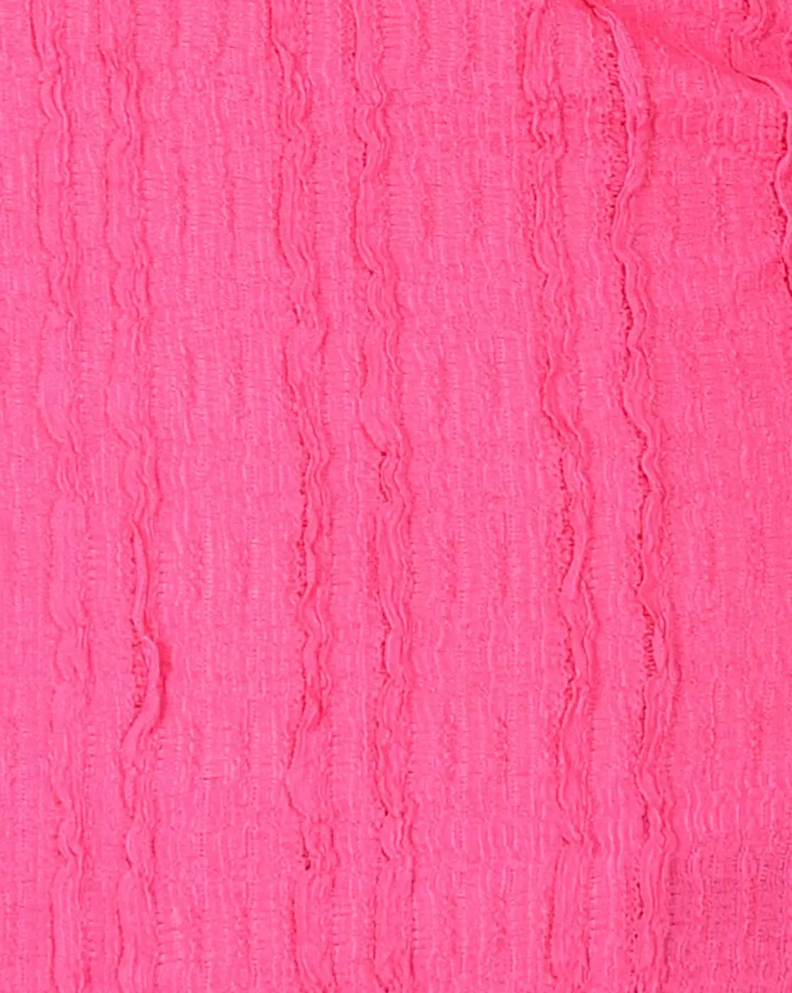 Cross-Shoulder Slim Top - Pink