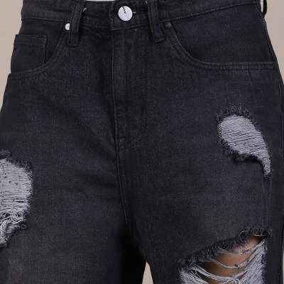 Vintage Stone Wash Straight Jeans