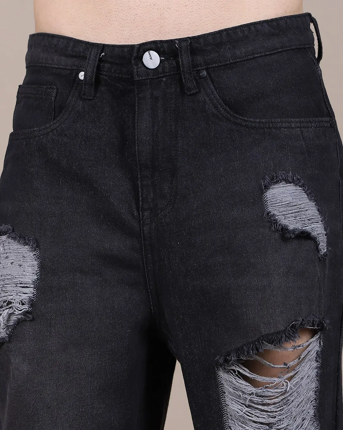 Vintage Stone Wash Straight Jeans