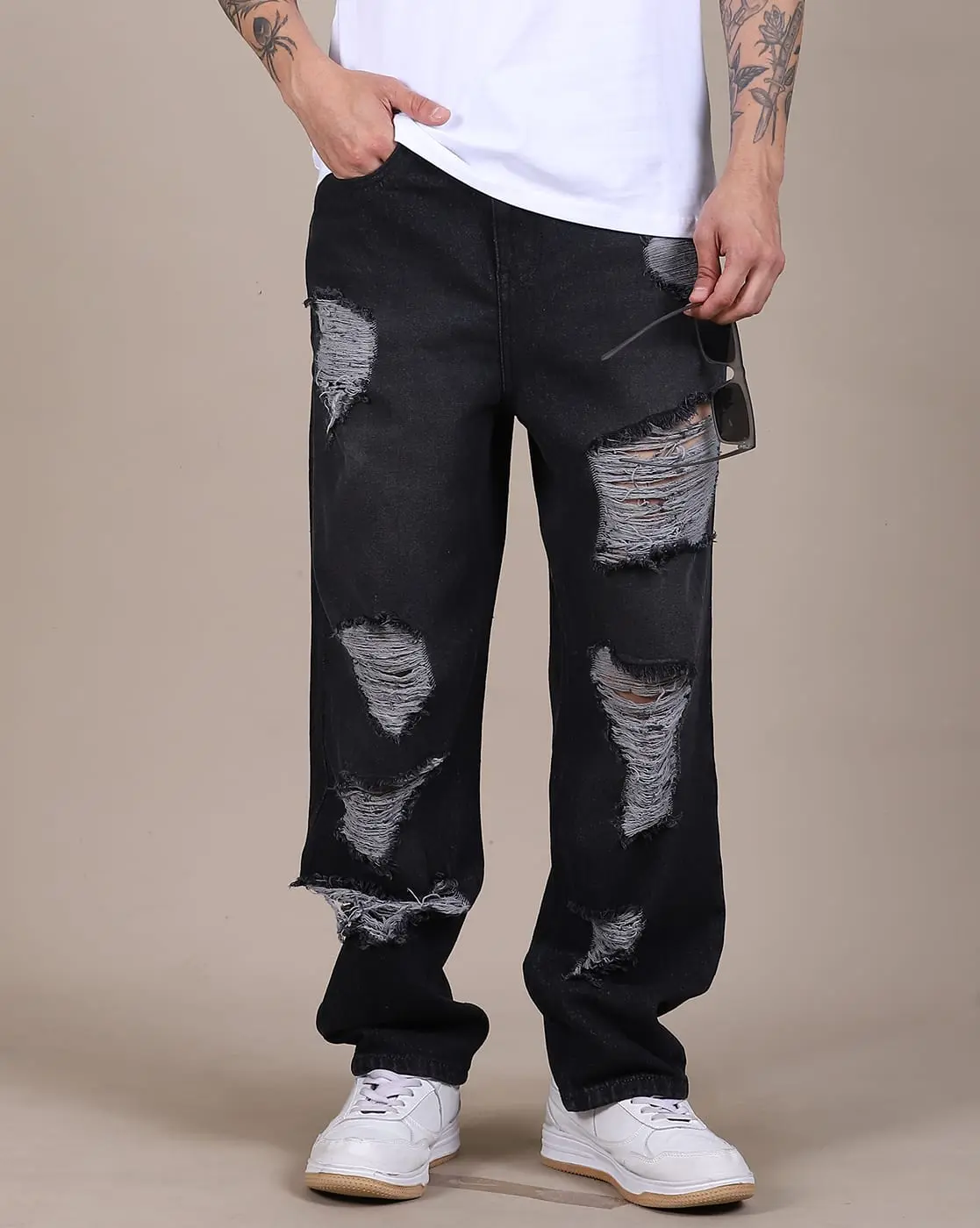 Urban Ripped Low Rise Jeans